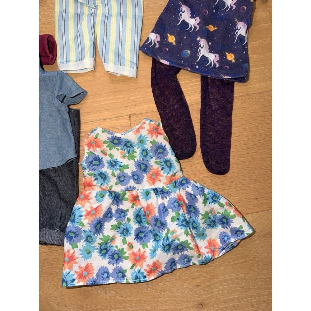 American Girl Compatible 18” Doll Our Generation Clothing Lot Pants Shoes Pets